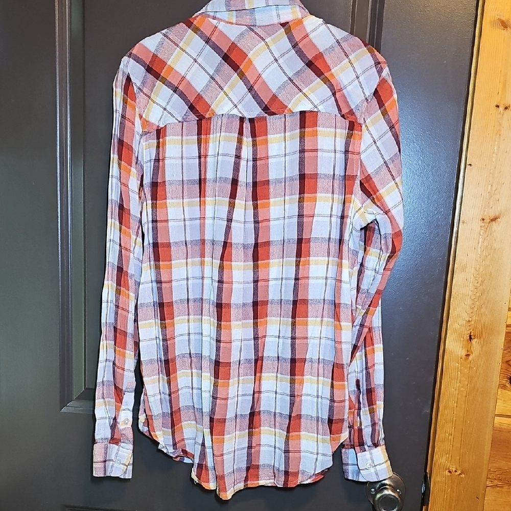 Lucky Brand Multicolor Plaid Shirt - Picture 3 of 3